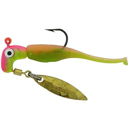 Mustad Sink It Series Jig Black Cerise 116Oz 1 SBJ-1/16-BFR-1